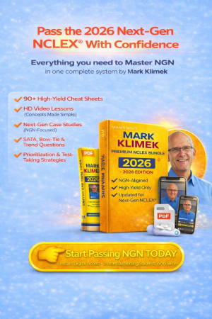 NCLEX FastTrack™ By Mark Klimek Lessons & Adaptive Q-Bank (2026 Updated)